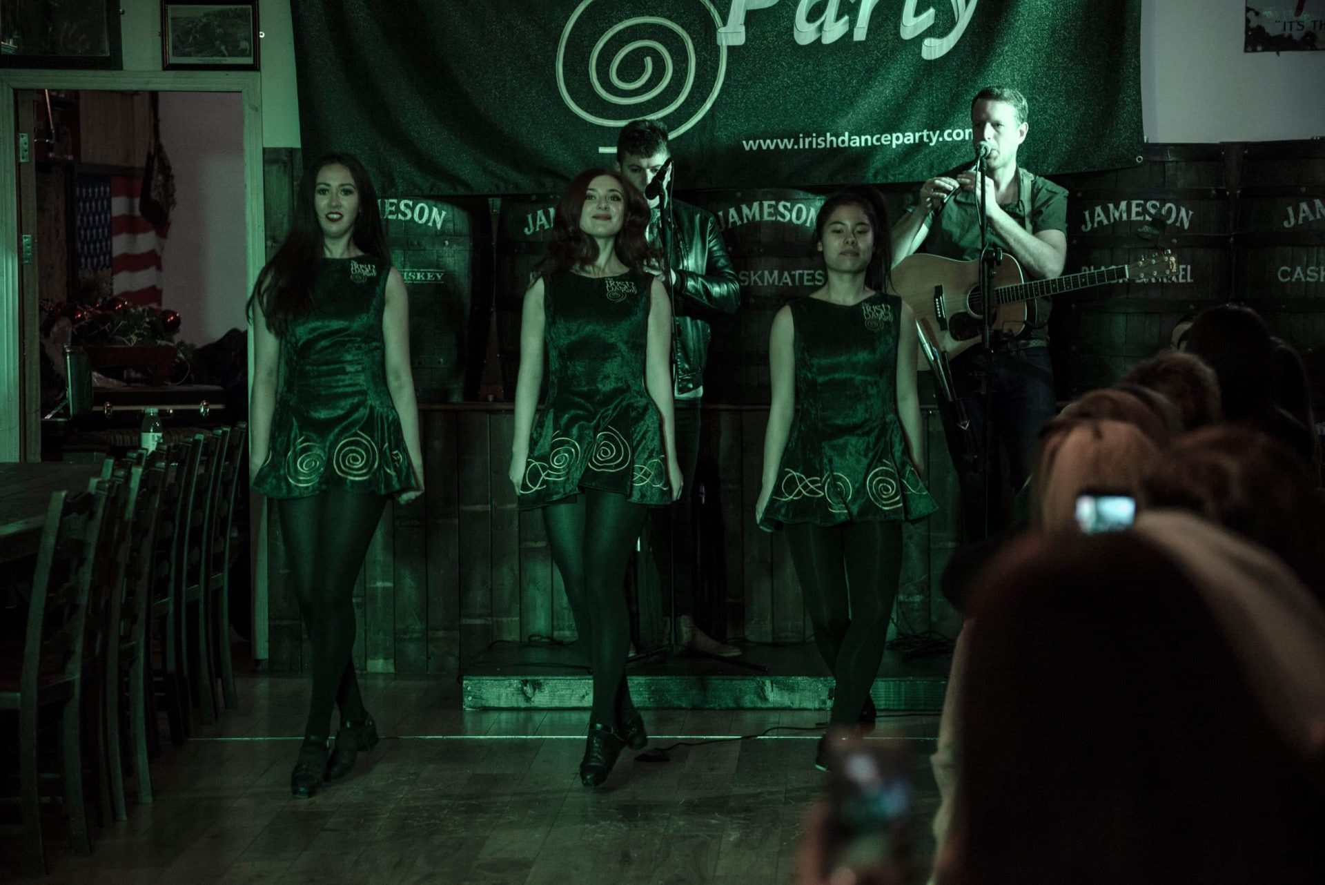 Hen party Irish dance performance